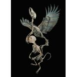 Claire Hannah | Carried away 16 x 23.5 inches Carried away - black winged piece – 1 of 50 of my