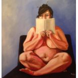 Mim Aylett Palmer | Be Your Own Best Friend acrylic on canvas 76x76cm