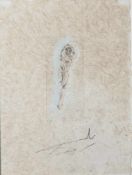 Dali, Salvador (1904-1989), "Vignette Venus", org. Farbradierung auf Bütten, u. mittig handsign.,