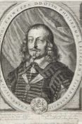 Merian, Matthäus d. J. (1621-1687), "Porträt des Otto Philipp, Bischof von Bamberg" im Oval,