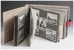 Privates Fotoalbum, ca. 250 Privataufnahmen u. Postkarten, u. a. Berlin 1939, Potsdam Sommer 1939,