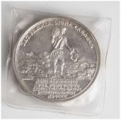 Medaille "Seit tausend Jahren Bergbau im Rammelsberg 968-1968", Silber. DM ca. 5 cm, ca. 60,40
