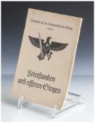 Heft "Feierstunden und offenes Singen" aus der Reihe "Material für die Kulturarbeit im Kriege"