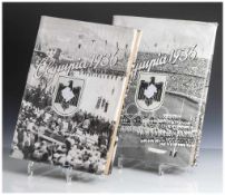2 Zigarettenbilderalben "Olympia 1936. Die Olympischen Spiele 1936 in Berlin und Garmisch-