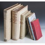 Konvolut von 6 Bücher, bestehend aus: a) Dr. Bauer, H.W. "Kolonien im Dritten Reich", Gauverlag