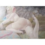 Grüttner, Frank-Arno (geb. 1940), "Le Maillon", Frankfurt am Main, 1979, Pastell/Ingres-Bütten,