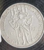 1 Münze, 3 Reichsmark, Meissen Tausendfeier 1929 E.