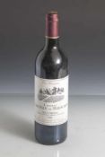 1 Flasche Rotwein, Château Lartigue de Brochon 1988, Appellation Haut-Médoc Controlée, 750 ml.