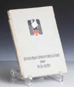 Dr. med. Krueger, Richard "Amtliches Unterrichtsbuch über Erste Hilfe", 18. Auflage, Verlag des
