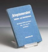 Soldaten- und Volksliederbuch "Kriegskameraden", den Kameraden vom ehem. Res.-Inf.-Reg. 87 (