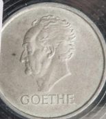 1 Münze, 3 Reichsmark, Goethe, 1932 A.