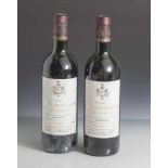 2 Flaschen Rotwein, Château Dillon 1985, Appellation Haut-Médoc Controlée, Cru Bourgeois, je 750