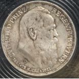 1 Münze, 3 Mark, Luitpold von Bayern, 1911 D.
