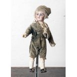 Porzellankopfpuppe, Simon & Halbig, um 1900, Kopfmarke S&H 1269 Germany Dep. 4 1/2. Biskuit-