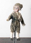 Porzellankopfpuppe, Simon & Halbig, um 1900, Kopfmarke S&H 1269 Germany Dep. 4 1/2. Biskuit-