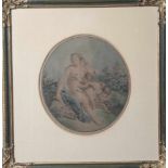 Janinet, Jean-François (1752-1814) nach Boucher, François (1703-1770), Darst. der Venus mit 2 Putten