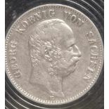 1 Münze, 2 Mark, Georg von Sachsen, 1903 E.