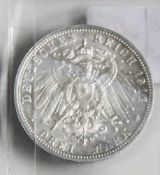 1 Münze, 3 Mark, 1911, "Luitpold Prinz-Regent v. Bayern".