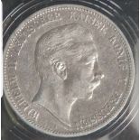 1 Münze, 5 Mark, Wilhelm von Preußen, 1904 A.