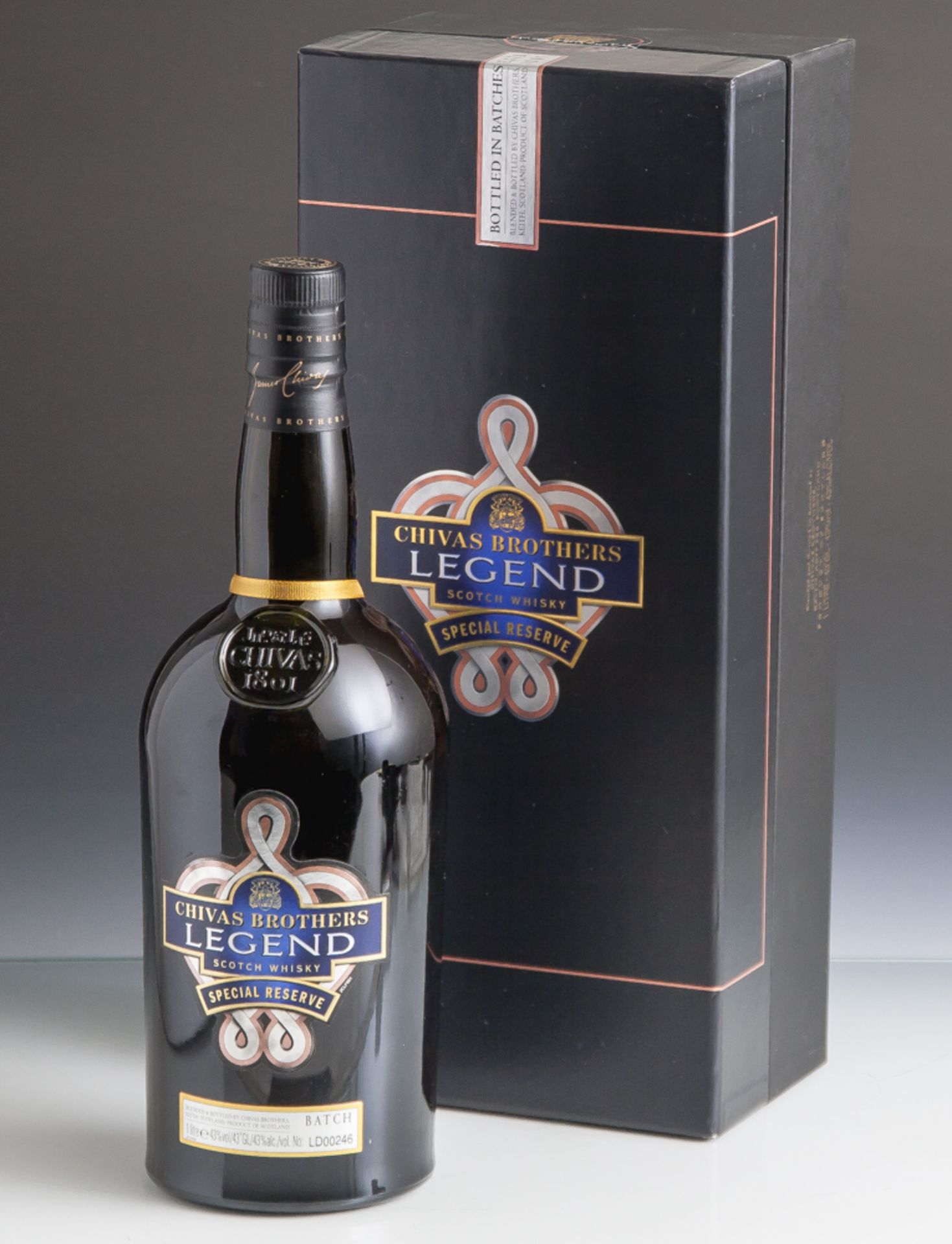 Flasche Whiskey, "Chivas Brothers Legend Scotch Whisky Special Reserve", Schottland, 43%, 1 Liter,