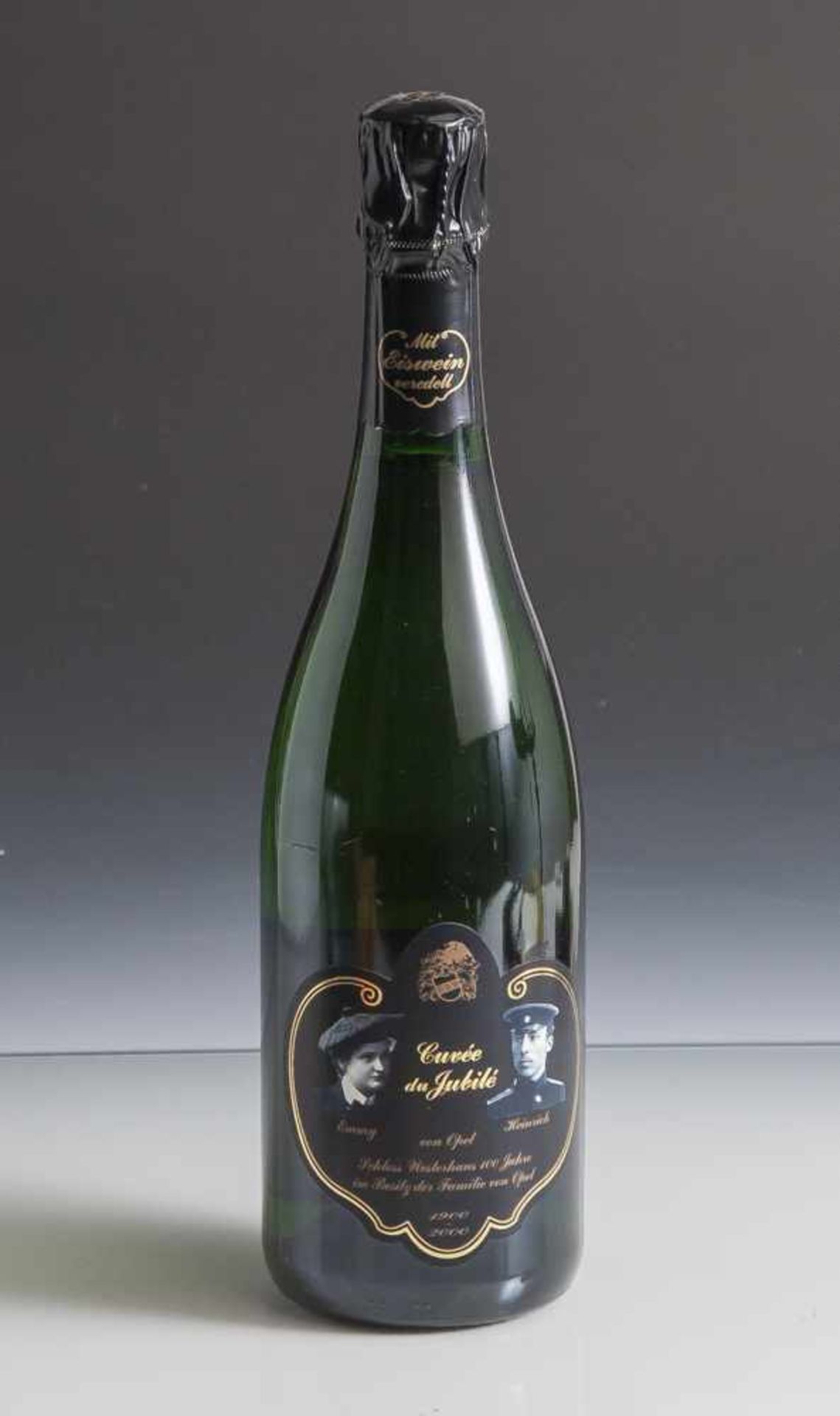 1 Flasche Sekt, Deutschland, Rheinhessen, Riesling Extra Dry, Schloss Westerhaus, Flasche Nr.