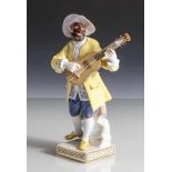 Figurine "Boaro", Meissen, blaue Schwertermarke, aus der Reihe "Commedia dell'Arte", Modellnr.