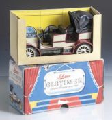 Modellauto "Oldtimer Mercedes Simplex", Schuco, Modell 1902, inkl. Schlüssel, in orig. Karton. H.