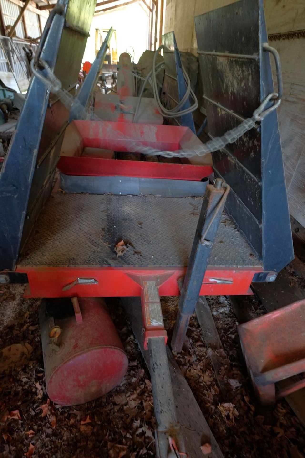 Wheat Heart Drive On Grain Pit