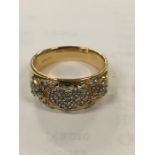 18ct Yellow Gold Diamond Ring and a 14ct Yellow Gold Diamond Ring