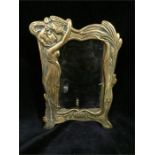 An Art Nouveau picture frame