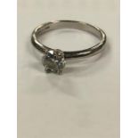 18ct White Gold Diamond Ring (Dia est.70ct)