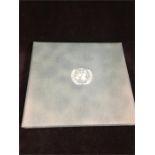 1974 United Nations Proof Silver Medal, and First Day Cover Stamp Album