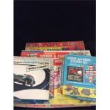 A collection of vintage building games