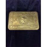 A Princess Mary brass 1914 gift box