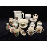 A selection of crested ware (Some AF)