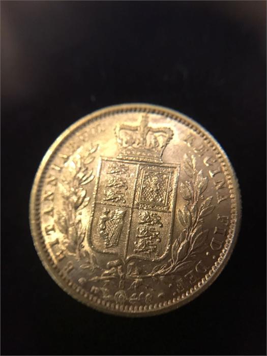 A Victorian gold sovereign 1877 - Image 2 of 2