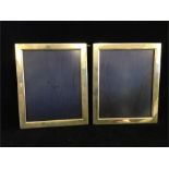 Two Silver picture frames