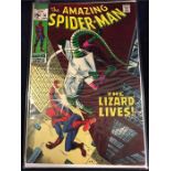 The Amazing Spider-Man 'The Lizard Lies Marvel Comics 76 Sept comic.