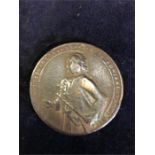 Medal commemorating Admiral Edward Vernon (1684-1757) and the capture of Porto Bello, 1739. Obverse: