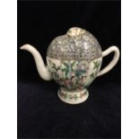 A teapot style item, Burmese