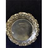 Victorian Bon Bon Dish hallmarked 1897