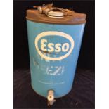 A Vintage Esso blue can