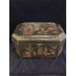 A 19th Century Chinese work box (AF)