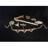 A selection of costume jewellery