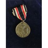 WW1 German Honour Legion Medal for Fatherland Iron Cross worn by Survivors of WW1