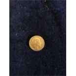 A 1906 half sovereign