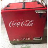 A Vintage Coca-Cola chest cooler