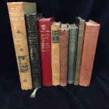 A selection of books to include The English Countryside by Ernest C Pulbrook, Vanity Fair William