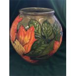 A Moorcroft 1997 Lily Vase