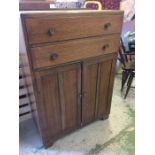 An Art Deco chest of drawers